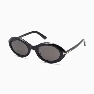 Солнцезащитные очки женские TOM FORD Grey/Black FT1186-01A-51