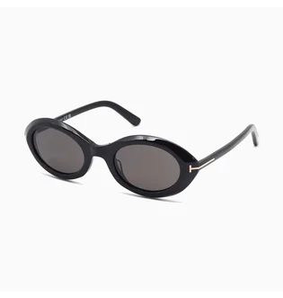 Солнцезащитные очки женские TOM FORD Grey/Black FT1186-01A-51