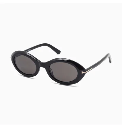 Солнцезащитные очки женские TOM FORD Grey/Black FT1186-01A-51