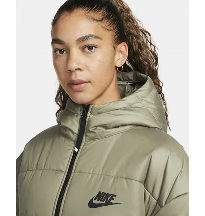 Куртка жіноча Nike W Nsw Syn Tf Rpl Hd Parka Olive Dx1798-351