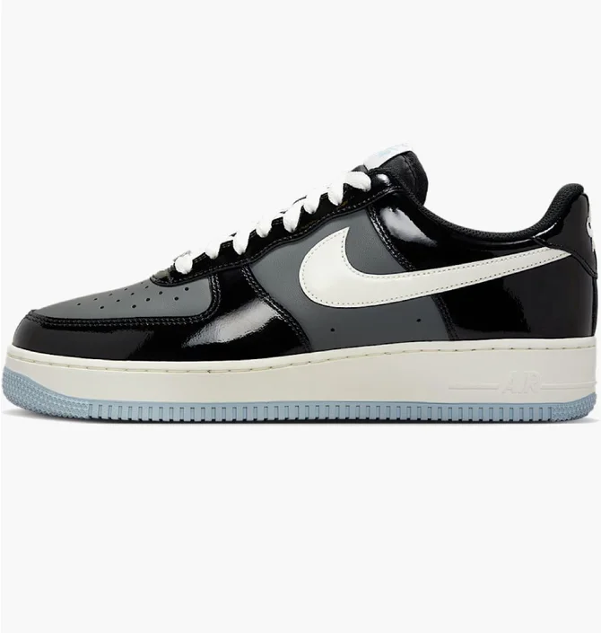 Кроссовки мужские Nike Air Force 1 07 Grey/Black IB7676-001