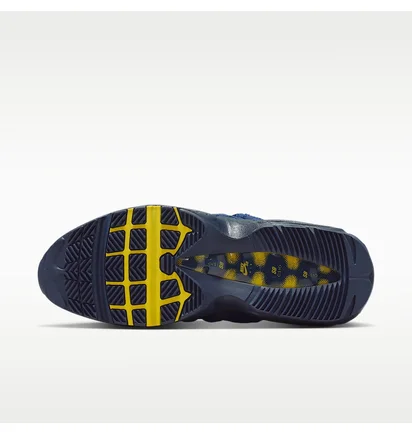 Кроссовки мужские Nike Sb Air Max 95 X Eric Koston Obsidian And Speed Yellow MenS Shoes Blue HQ8492-400