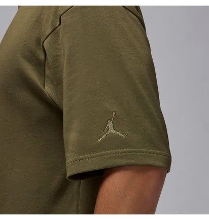 Футболка чоловіча Air Jordan Brand Snkr Ptch Ss Crew Olive FN5982-222