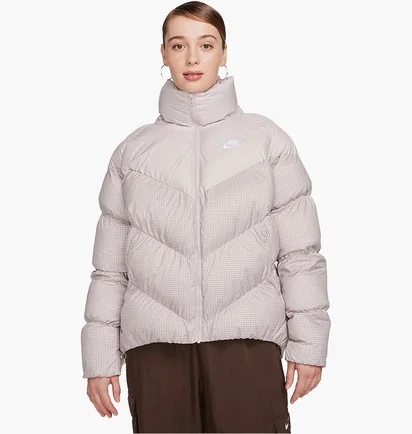 Пуховик жіночий Nike Sportswear Windpuffer Therma-Fit Loose Puffer Jacket White FB8788-019