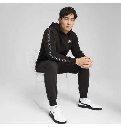 Толстовка мужская Puma Ess Tape Full-Zip Hoodie Black 684678-01