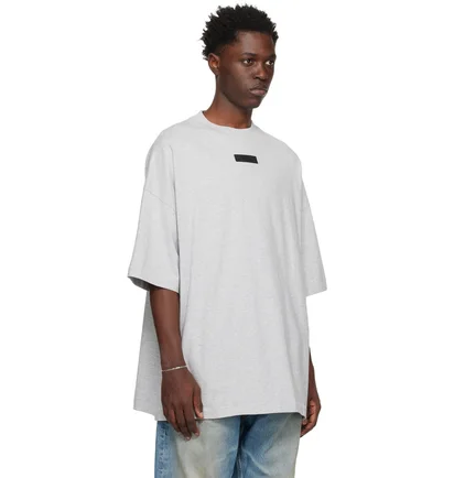 Футболка чоловіча Fear of God Essentials Grey 125SP244196F