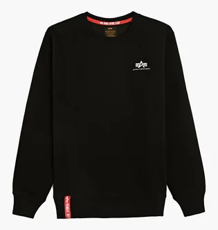 Свитшот мужской Alpha Industries Basic Sweater Small Logo Black 188307-03