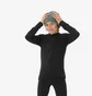 Лонгслів дитячий Wedze Ski Thermal Base Layer Black 8808978
