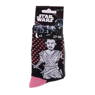 Носки детские STAR WARS Rey/Leia Black/Grey (2 пары) 83892048-2