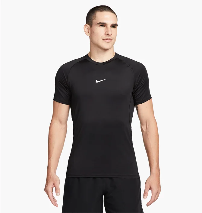 Футболка мужская Nike Pro MenS Dri-Fit Slim Short-Sleeve Top Black FB7929-010
