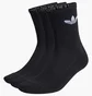 Шкарпетки Adidas Cushioned Trefoil (3 шт) Black HC9547