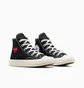 Кеди дитячі Converse X Comme Des Garçons Single Heart Chuck 70 Black A08802C