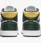 Кроссовки мужские Nike 1 Mid Green/White 554724-371