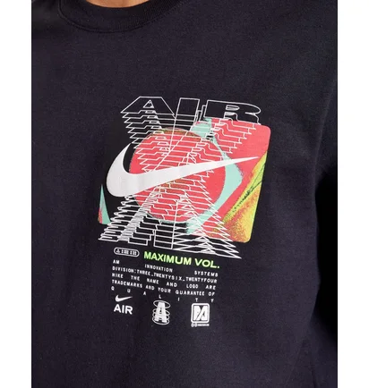 Футболка мужская Nike Max Volume Tee Black HF4473-010