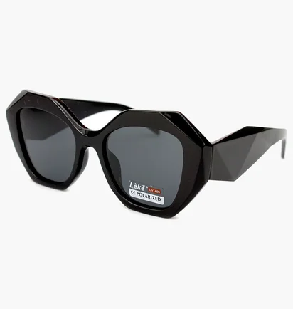 Солнцезащитные очки женские Leke Black/Grey 1995-C1