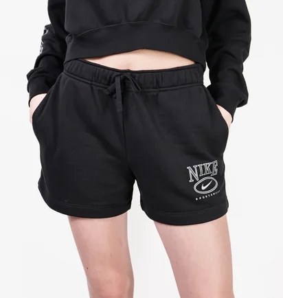 Шорты женские Nike Sportswear Club Fleece Black HJ1282-010