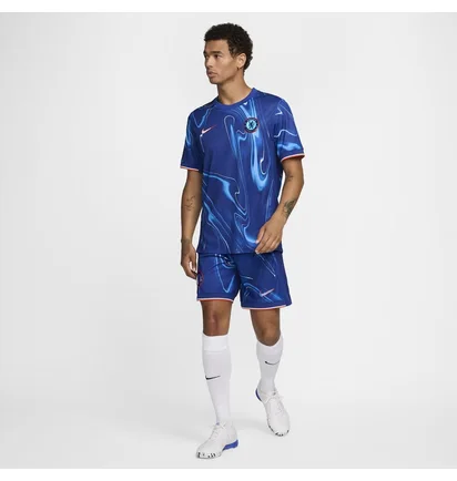 Футболка мужская Nike Fc Chelsea 2024/25 Stadium Home Replika Dri-Fit-Technologie Blue FN8779-496
