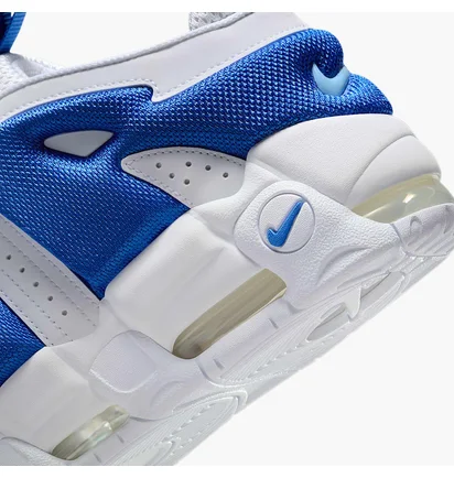 Кросівки чоловічі Nike Air More Uptempo Low White/Blue FZ3055-101