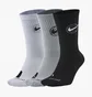 Шкарпетки унісекс Nike U Nk Crew Everyday Bball (3 пари) Black/White DA2123-902