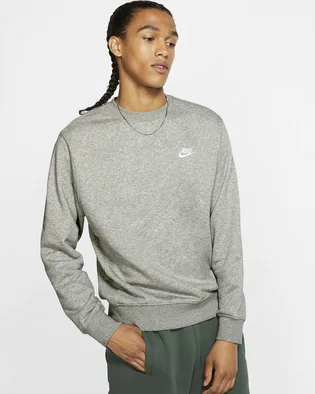 Свитшот мужской Nike Sportswear Club Grey BV2666-063