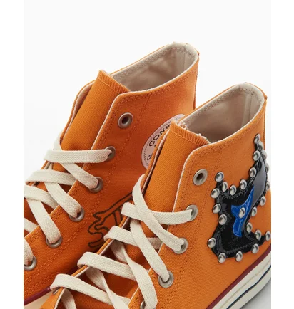 Кеди чоловічі Converse X Come Tees Chuck 70 Orange A01762C