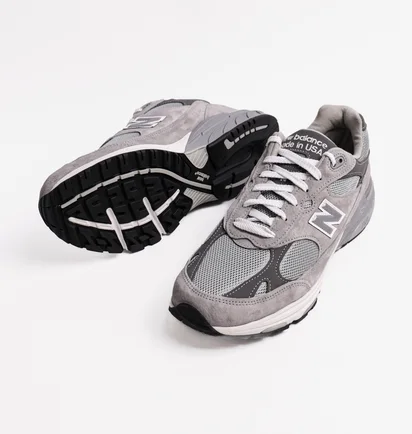 Кроссовки мужские New Balance made in USA 993 Grey Mr993Gl