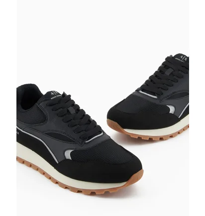 Кроссовки мужские Armani Exchange Chunky Sneakers Black XUX230-XV867-K001