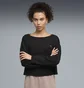 Лонгслів жіночий Puma Cloudspun Rib Black 528675-01