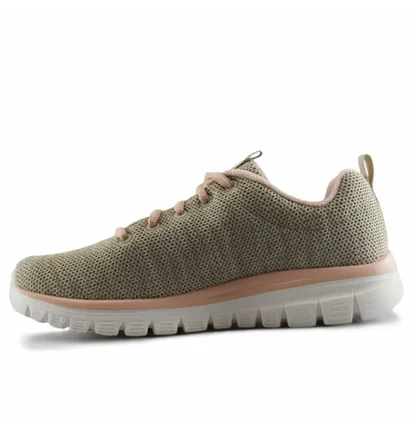 Кросівки жіночі Skechers Graceful - Twisted Natural Olive 12614-NTCL