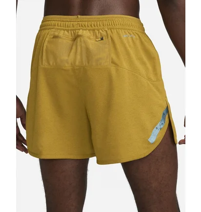 Шорты мужские Nike Dri-Fit Stride Running Division 4 Brief-Lined Running Shorts Yellow FB6870-716