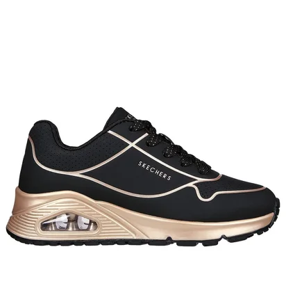 Кроссовки детские Skechers Uno Gen1 - Cool Heels Black 310538L-BKRG