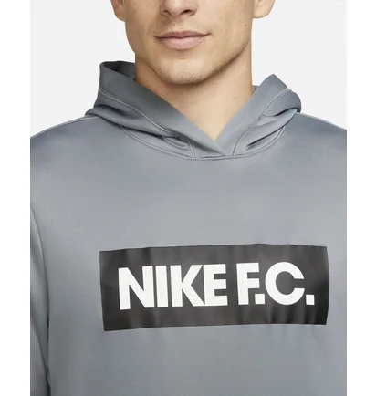 Худі чоловіче Nike M Nk Df Fc Libero Hoodie Grey DC9075-065