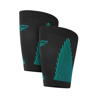 Фиксатор бедра Reebok Knitted Compression Thigh Sleeve S Black/Turquoise RRSL-15533