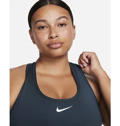 Топ жіночий Nike Swoosh Medium Support Padded Sports Bra Blue DX6821-328