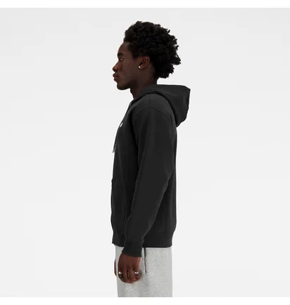 Толстовка мужская New Balance Sport Essentials Full Zip Black MJ41502BK
