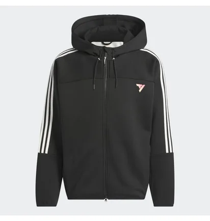 Толстовка мужская Adidas Trae Young Tech Jacket Black IL1617