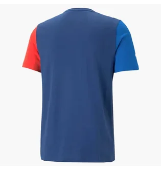 Футболка мужская Puma Bmw Motorsport Essentials Logo Tee Blue 538148-03