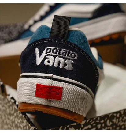 Кеди чоловічі Vans X Imran Potato Knu Skool Mte-1 Blue VN000E3QBX9
