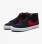Кроссовки унисекс Nike Sb Zoom Blazer Mid Black FD0731-002
