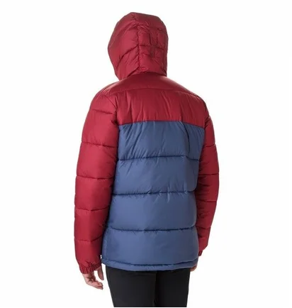 Пуховик чоловічий Columbia Pike Lake Hooded Omni-Heat Blue/Red WO0020-479