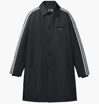 Парка чоловіча Adidas Prada X Re-Nylon Track Coat Black HN3988