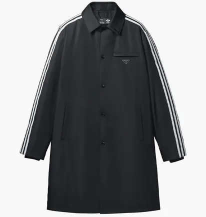Парка мужская Adidas Prada X Re-Nylon Track Coat Black HN3988