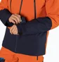 Куртка чоловіча CMP Fix Hood Twill Orange/Blue 34W2037-B595
