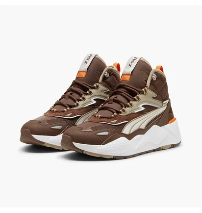 Кроссовки унисекс Puma Rs-X Hi Sneakers Brown 392718-08