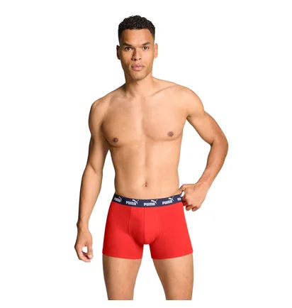Трусы мужские Puma Everyday (2 шт) Red/Grey 701232894-003