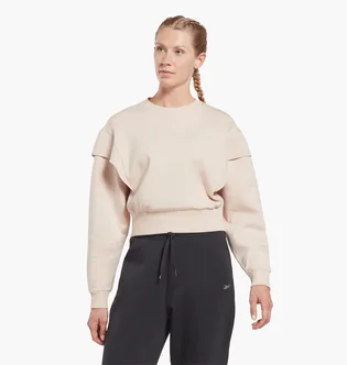 Світшот жіночий Reebok Dreamblend Cotton Beige Ht6101
