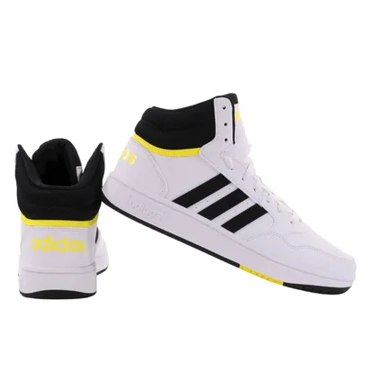 Кроссовки детские Adidas Hoops Mid 3.0 White GZ1928