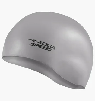 Шапочка для плавания Aqua speed Mono 9115 Grey 111-26