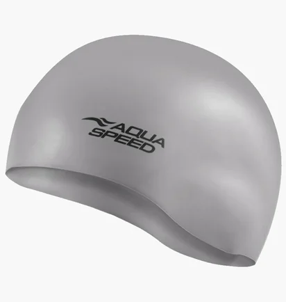 Шапочка для плавання Aqua speed Mono 9115 Grey 111-26
