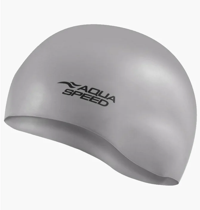 Шапочка для плавання Aqua speed Mono 9115 Grey 111-26